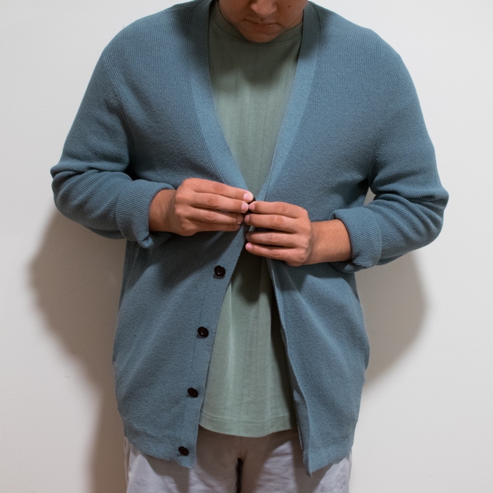 NWOT Theory Knit Cardigan in Teal - Medium